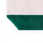 Sac bicolore en coton à longues anses en corde 280g/m² deuxième vue