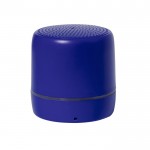 Haut-parleur 3W à intérieur éclairé via LED coloris au choix couleur bleu première vue