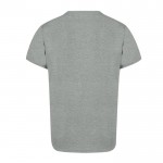 T-shirt en coton recyclé et RPET en couleurs 150 g/m² couleur gris quatrième vue