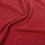 T-shirt femme en coton recyclé et RPET 150 g/m² couleur rouge troisième vue