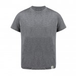 T-shirt enfant en coton recyclé et RPET 150 g/m² couleur gris première vue