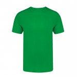 T-shirt unisexe 100 % coton peigné Ring Spun 160 g/m² couleur vert première vue