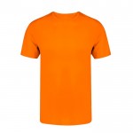 T-shirt unisexe 100 % coton peigné Ring Spun 160 g/m² couleur orange première vue