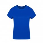T-shirt femme 100% coton peigné Ring Spun 160 g/m² couleur bleu première vue