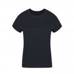 T-shirt femme 100% coton peigné Ring Spun 160 g/m² couleur bleu ultramarine première vue