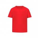 T-shirt enfant 100% coton peigné Ring Spun 160 g/m² couleur rouge première vue