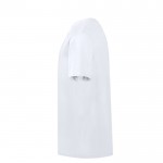 T-shirt enfant blanc à col rond 100% coton 160 g/m² couleur blanc troisième vue