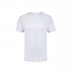 T-shirt enfant blanc à col rond 100% coton 160 g/m² couleur blanc première vue