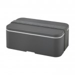 Lunch box unique avec un compartiment couleur gris
