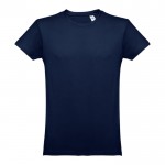 T-shirt personnalisé 100% coton couleur bleu première vue