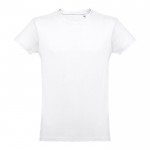 T-shirt personnalisé 100% coton couleur blanc première vue