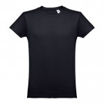 T-shirt personnalisé 100% coton couleur noir première vue