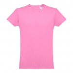 T-shirt personnalisé 100% coton couleur rose première vue