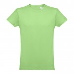 T-shirt personnalisé 100% coton couleur vert clair première vue