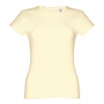 T-shirt personnalisable pour femme 150 g/m2 couleur ivoire  première vue