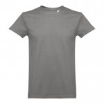 T-shirts floqués pour entreprise 190 g/m2 couleur gris foncé première vue