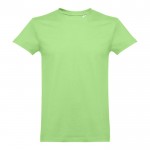 T-shirts floqués pour entreprise 190 g/m2 couleur vert clair première vue