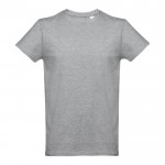 T-shirts floqués pour entreprise 190 g/m2 couleur gris première vue