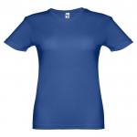 T-shirt femme technique en polyester 130 g/m2  couleur bleu roi première vue