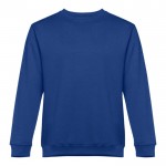 Sweat-shirt en coton et polyester 300 g/m2 couleur bleu roi première vue