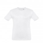 Tee-shirt personnalisable pour enfant unisexe couleur blanc première vue
