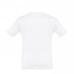Tee-shirt personnalisable pour enfant unisexe couleur blanc deuxième vue