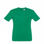 Tee-shirt personnalisable pour enfant unisexe couleur vert première vue
