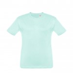 Tee-shirt personnalisable pour enfant unisexe couleur vert menthe première vue