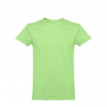 T-shirt avec logo pour enfant en coton 190g/m2 couleur vert clair première vue