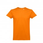 T-shirt avec logo pour enfant en coton 190g/m2 couleur orange première vue