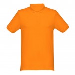 Polos personnalisés pas cher 240 g/m2 couleur orange