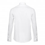 Chemise avec logo pour entreprise 115 g/m2 couleur blanc deuxième vue