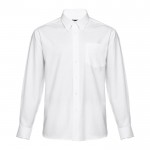 Élégante chemise personnalisable 130 g/m2 couleur blanc première vue