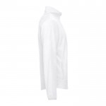 Veste polaire personnalisée 260 g/m2 couleur blanc troisième vue