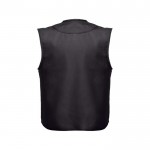 Gilet polyester/coton, poches multiples 200 g/m2 THC PIXEL couleur noir deuxième vue