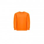 Sweat-shirt coton/polyester recyclé 300 g/m2 THC DELTA KIDS couleur orange première vue