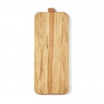 Planche en bois de chêne 40 x 17 cm couleur bois