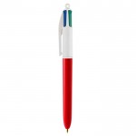 Stylo BIC® 4 couleurs personnalisable couleur rouge