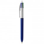 Stylo BIC® 4 couleurs personnalisable couleur bleu
