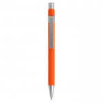 Stylo en métal BIC® personnalisé avec logo couleur orange