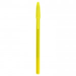 Stylo personnalisée coloré BIC® couleur jaune