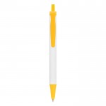 Mini stylo d'entreprise avec logo couleur jaune