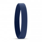 Bracelet silicone personnalisé couleur bleu foncé