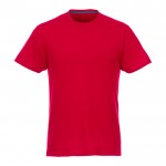 T-shirt recyclé à manches courtes 160 g/m2 couleur rouge
