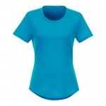 T-shirt éco à col rond pour femmes 160 g/m2 couleur bleu