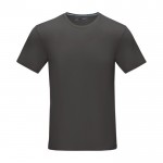 T-shirt homme, coton bio certifié GOTS 160 g/m2 Elevate NXT couleur gris foncé deuxième vue frontale
