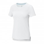 T-shirt sport personnalisé femme 160 g/m2 couleur blanc
