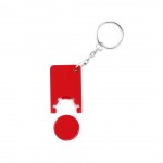 Porte-clés personnalisé avec jeton rouge