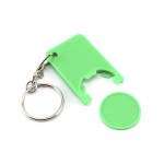 Porte-clés personnalisé avec jeton pour les courses