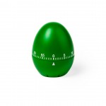 Minuteur publicitaire en forme d'œuf couleur vert